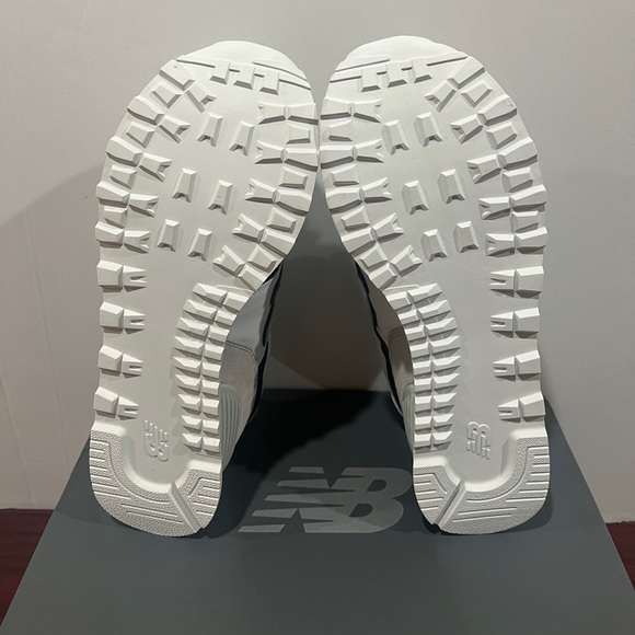 New Balance 574, U574TE2, White, Black & Green - Picture 10 of 14